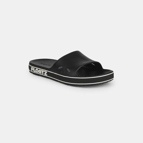 Floatz Black Flip Flops For Men